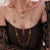 Long Collier Grain de Café