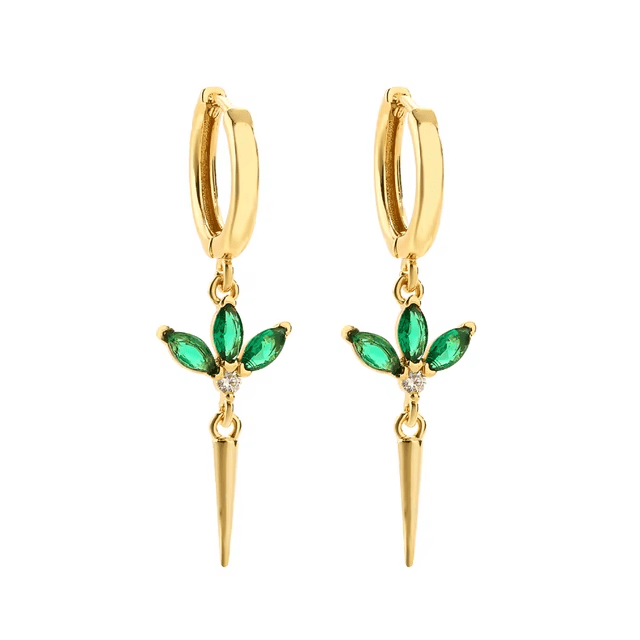 Mini Créoles avec Pendentif