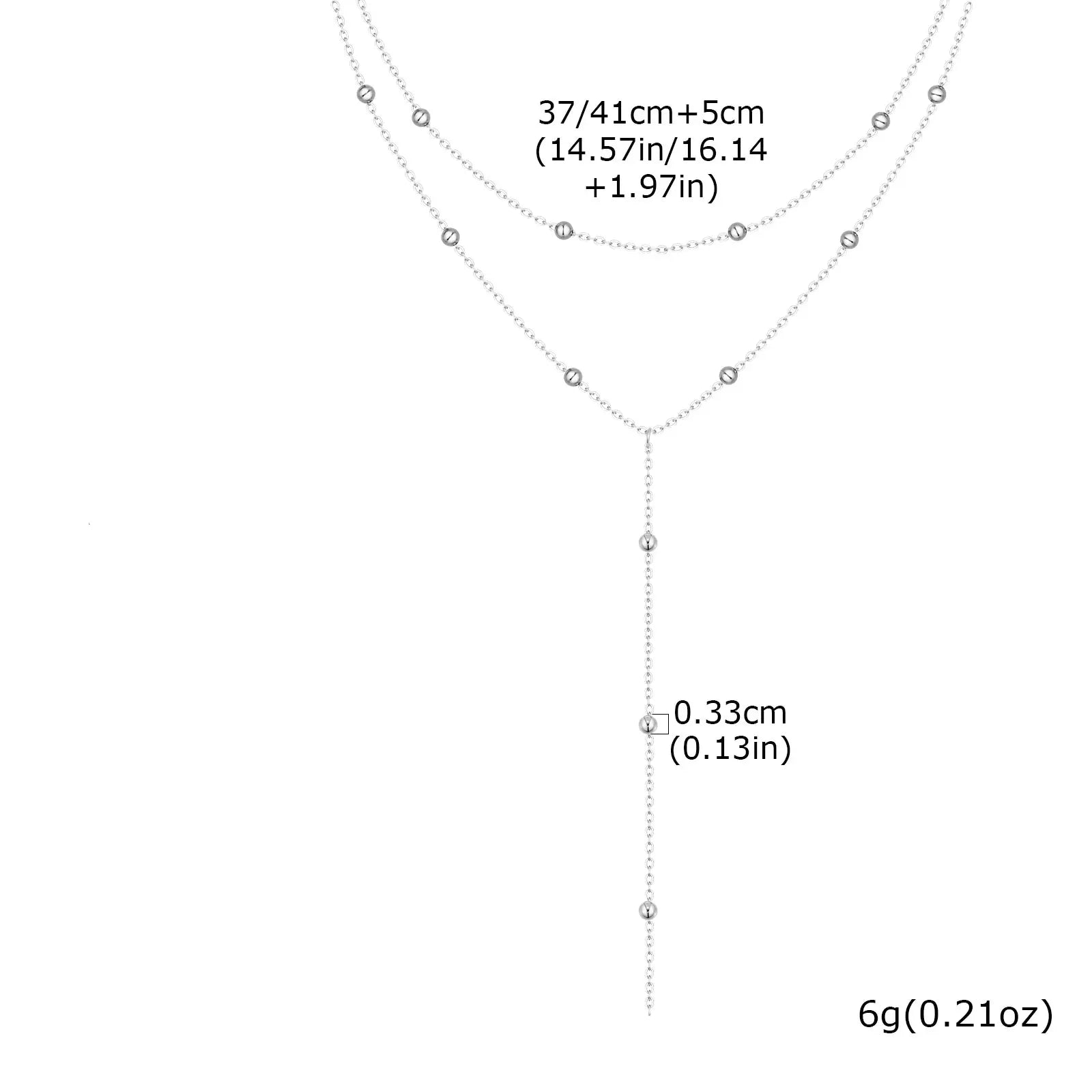 Sautoir Double Rang