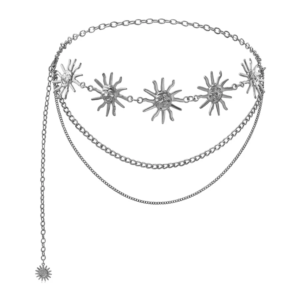 Triple Chaine de Ventre Soleil