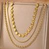 Triple Chaine Or