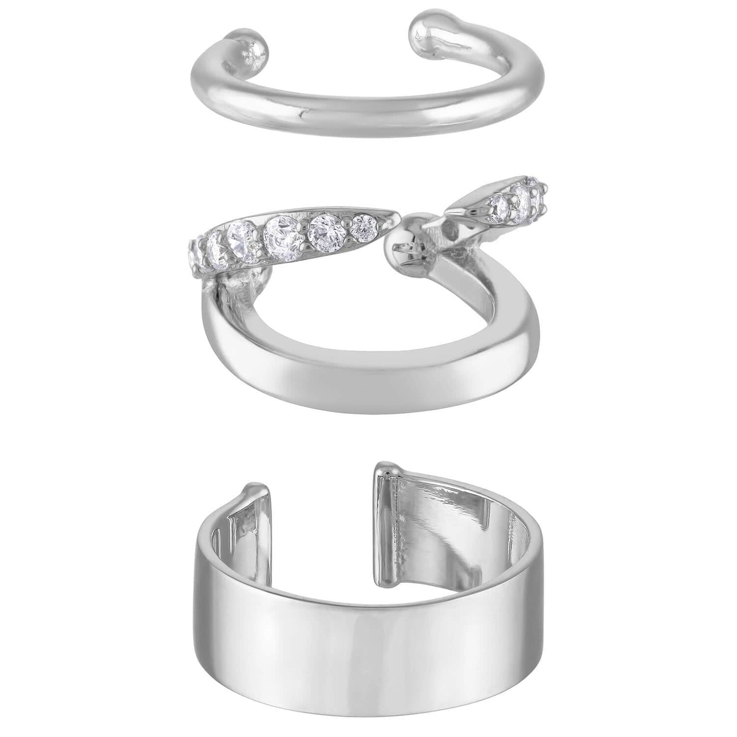 Bague d'oreille argent