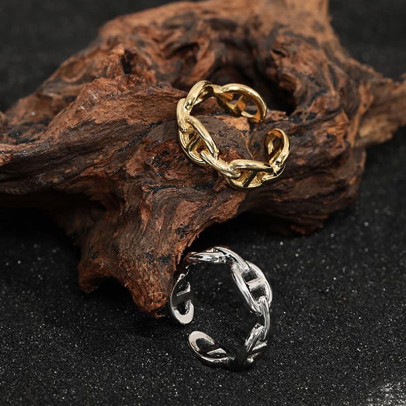 Bague chaine d&#39;ancre