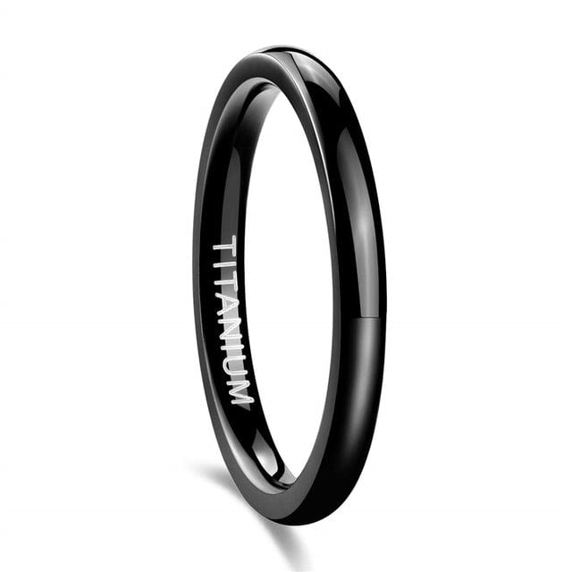 Bague fiancaille titane