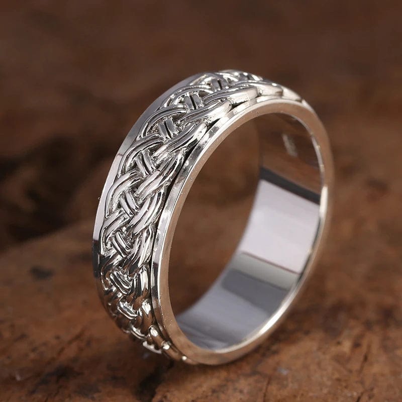 Bague homme motif celtique