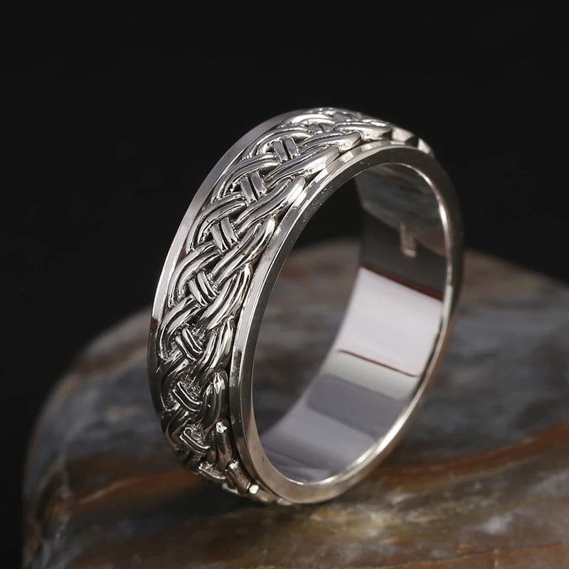 Bague homme motif celtique