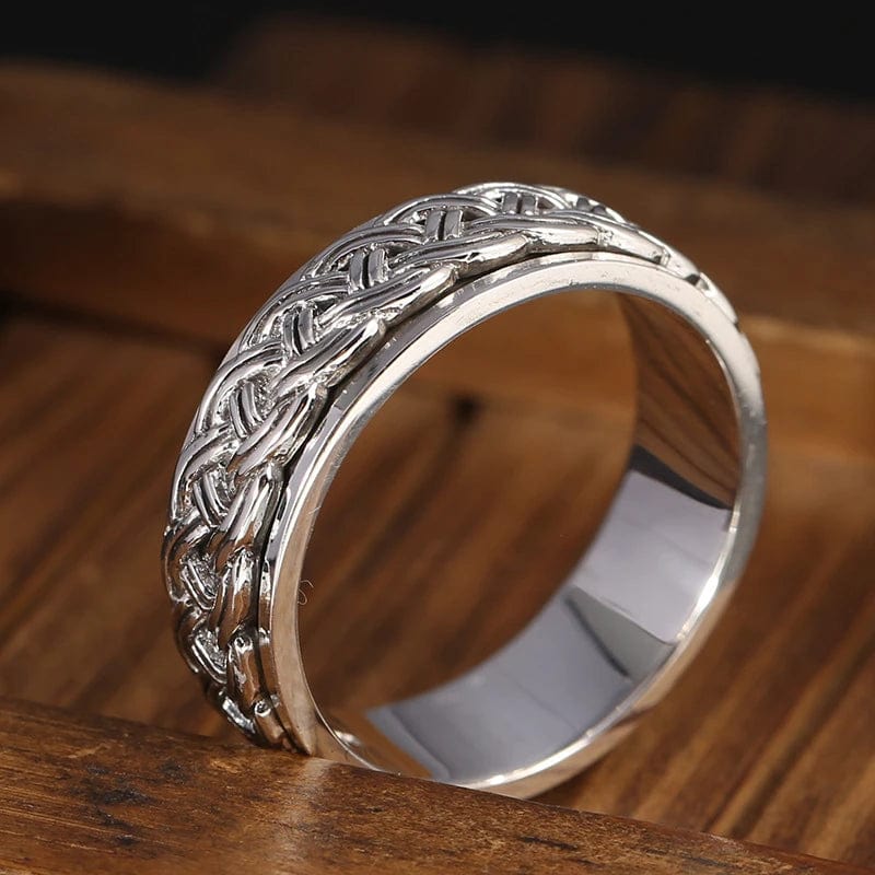 Bague homme motif celtique