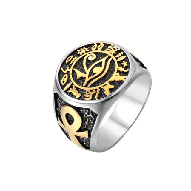 Bague homme oeil d&#39;horus