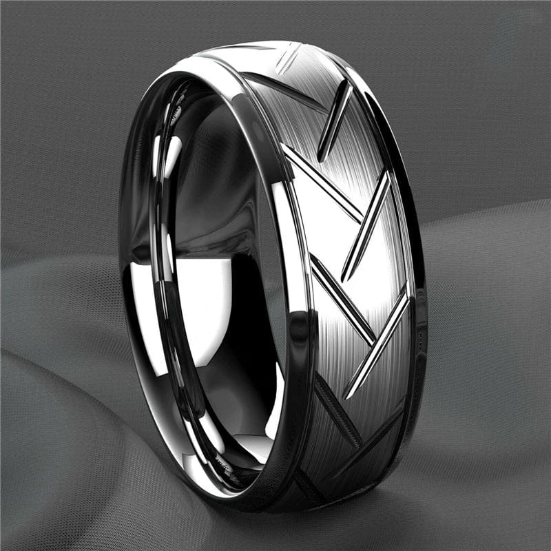Bague homme pneu