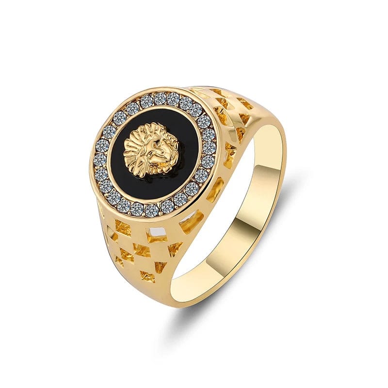 Bague medusa homme