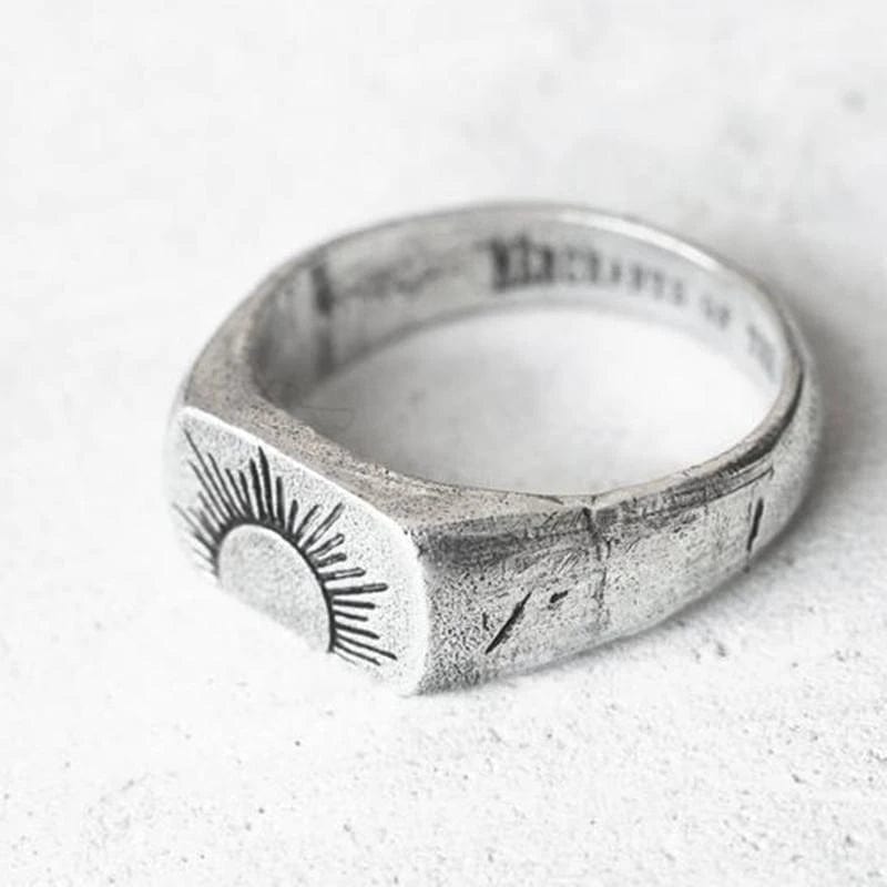 Bague vintage homme