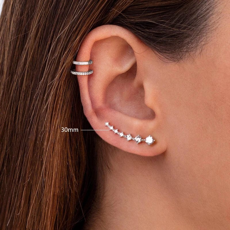 Boucle d&#39;oreille climber