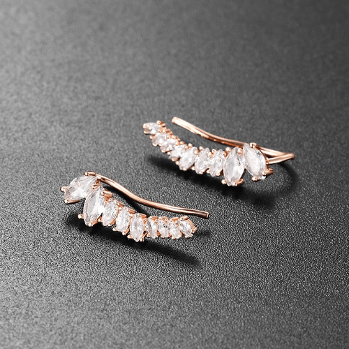 Boucle d&#39;oreille grimpante diamant