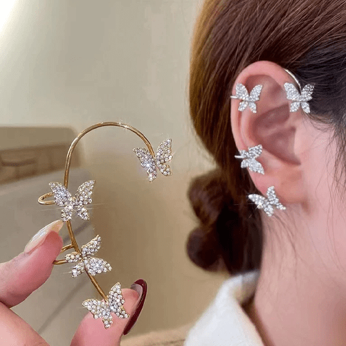 Boucle d&#39;oreille grimpante fantaisie
