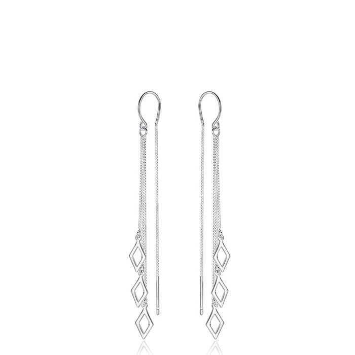 Boucle d'Oreille Losange