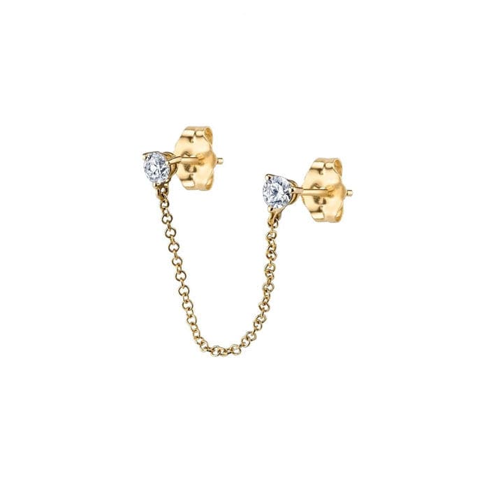 Boucle d’oreille Pendante Diamant