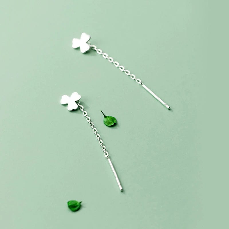 Boucle d&#39;oreille trèfle