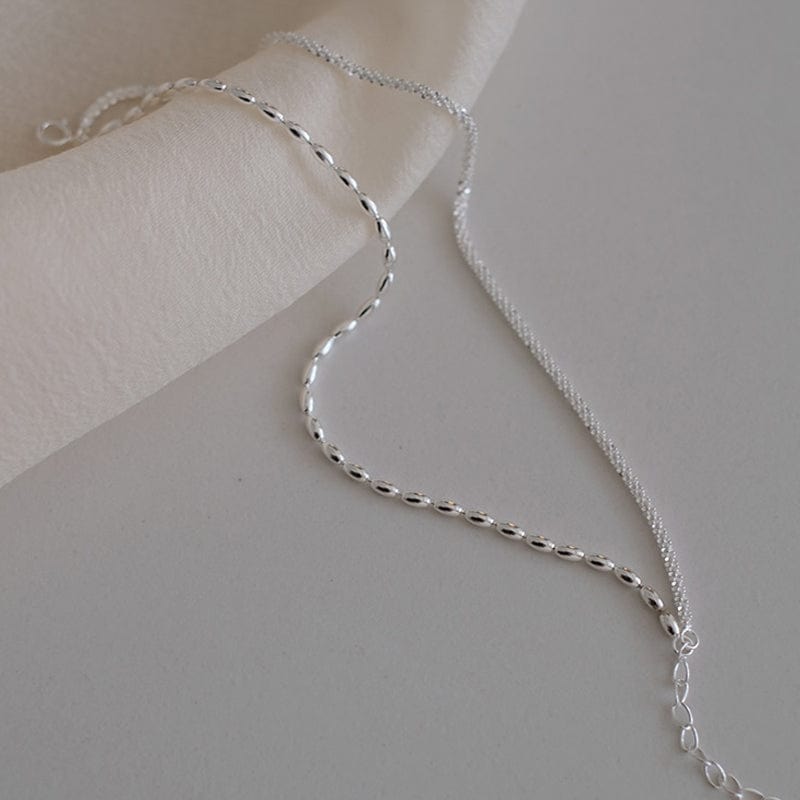 Bracelet argent double chaine