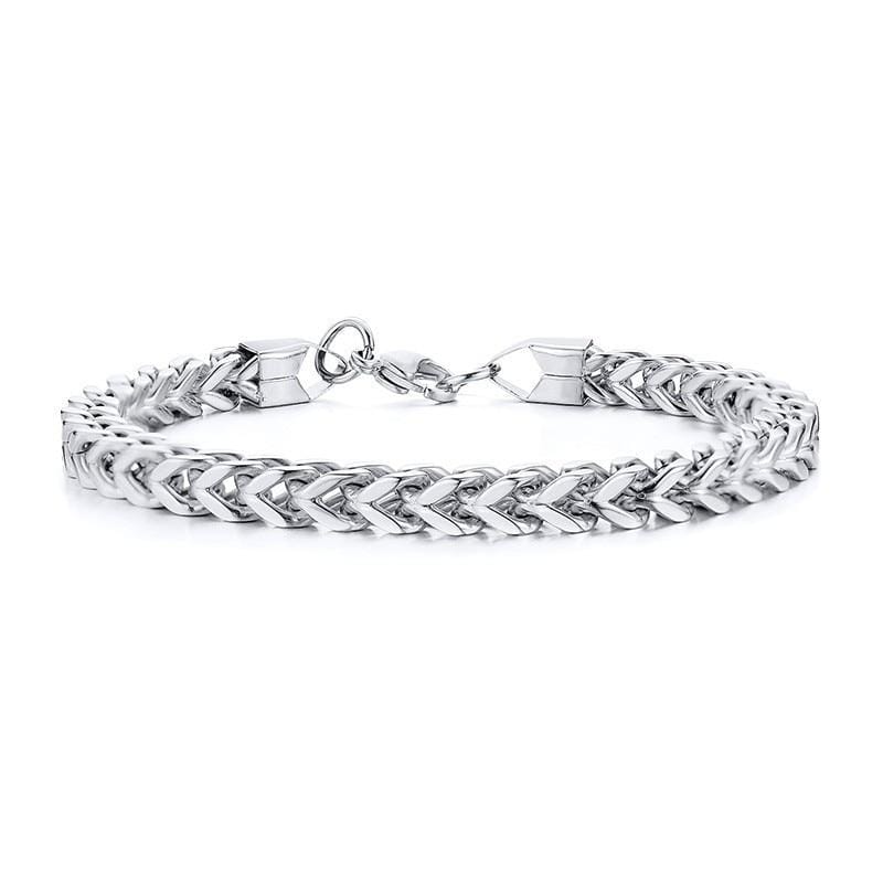 Bracelet Chaîne Acier