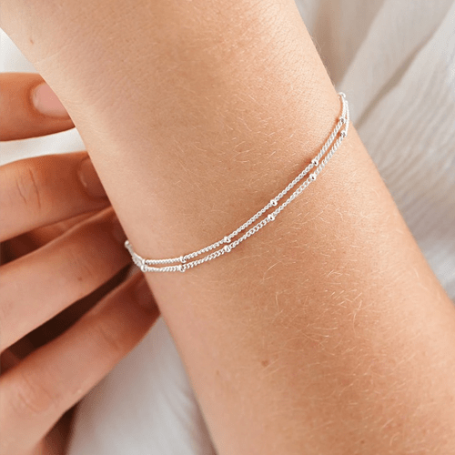 Bracelet chaîne fine femme