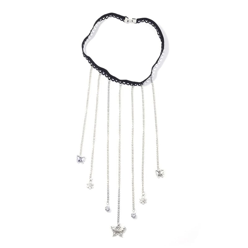 Bracelet de jambe papillons