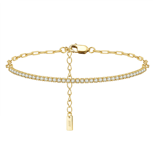 Bracelet fin diamant