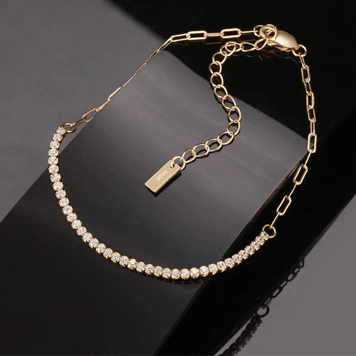 Bracelet fin diamant