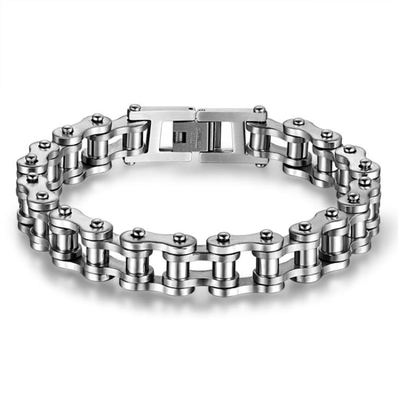 Bracelet Homme Acier Chaine de Moto