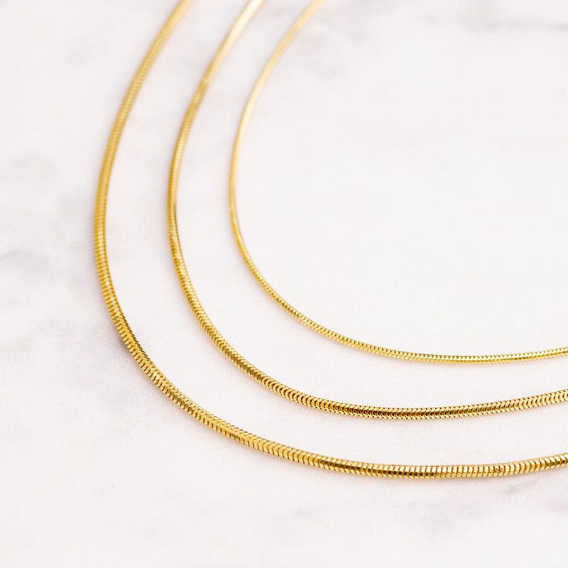 Bracelet maille serpent argent