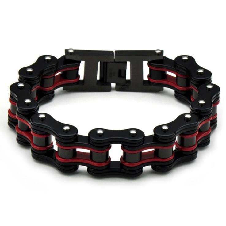 Bracelet Motard Chaîne de Moto en Acier