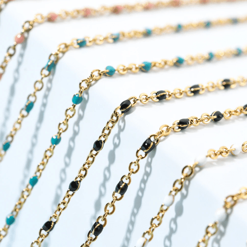 Bracelet perles fines