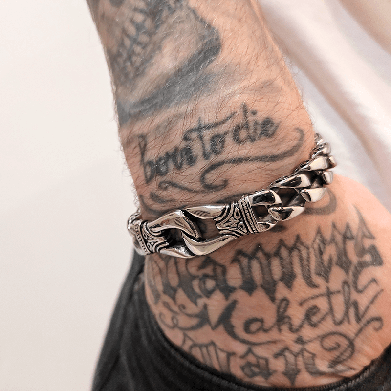 Bracelet Viking Acier Inoxydable