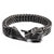 Bracelet Viking Fermoir Queue de Loup en Acier