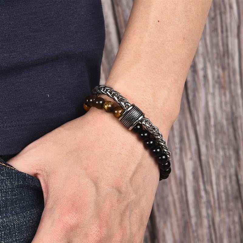 Bracelets Pierres Naturelles Homme
