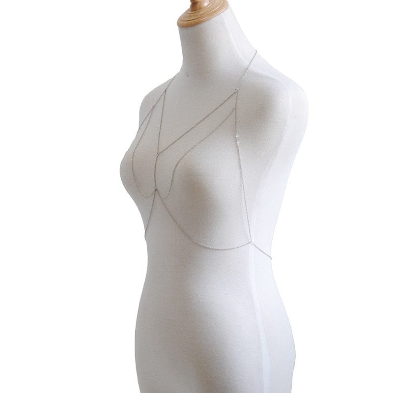 Bralette Chaine Or ou Argent - Ellie