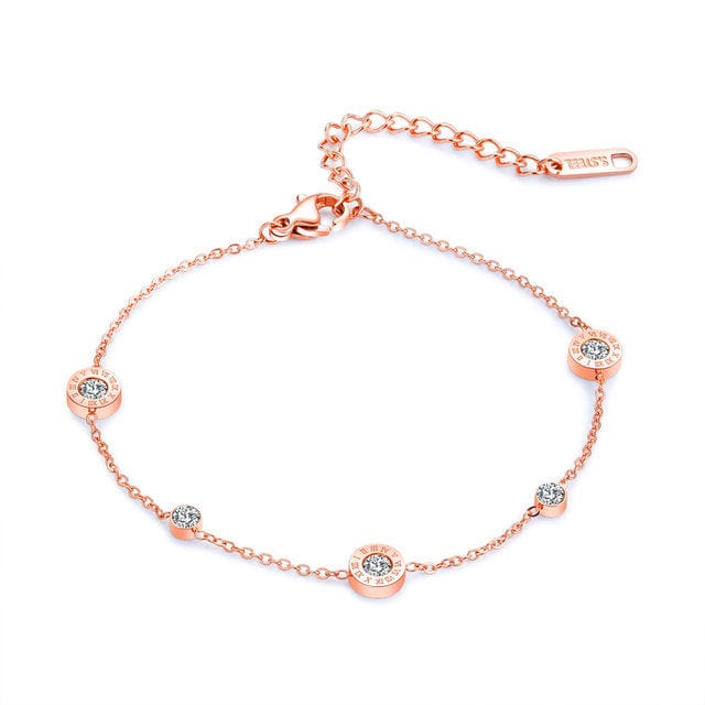 Chaine de Cheville Or Rose