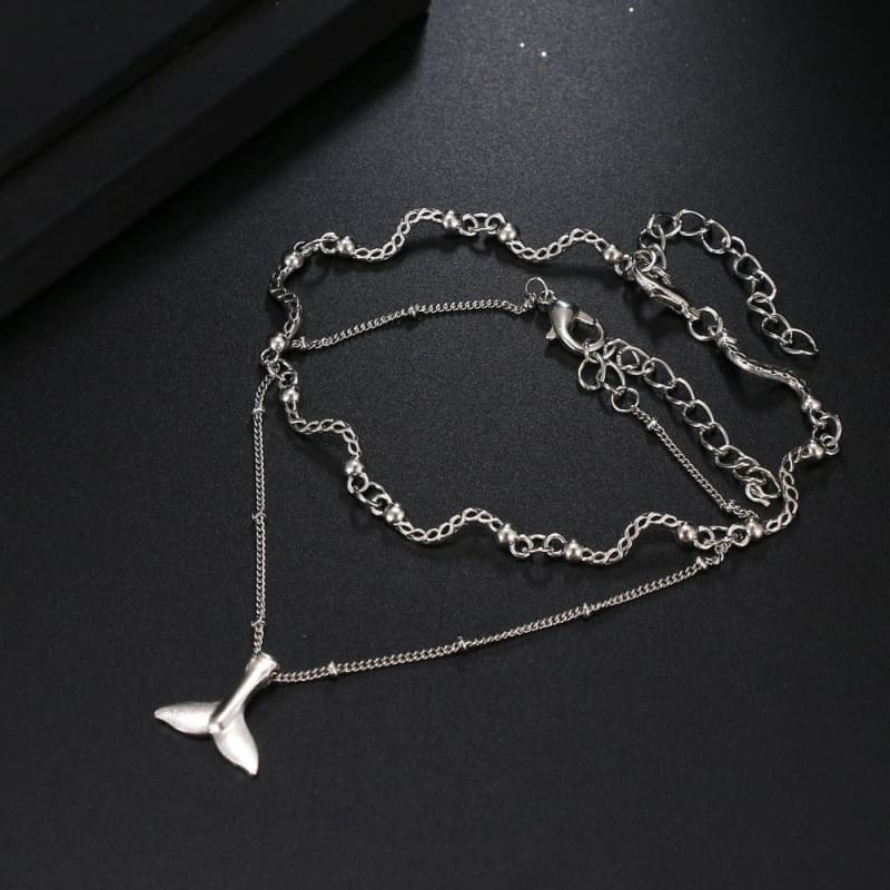 Chaine de cheville queue de dauphin
