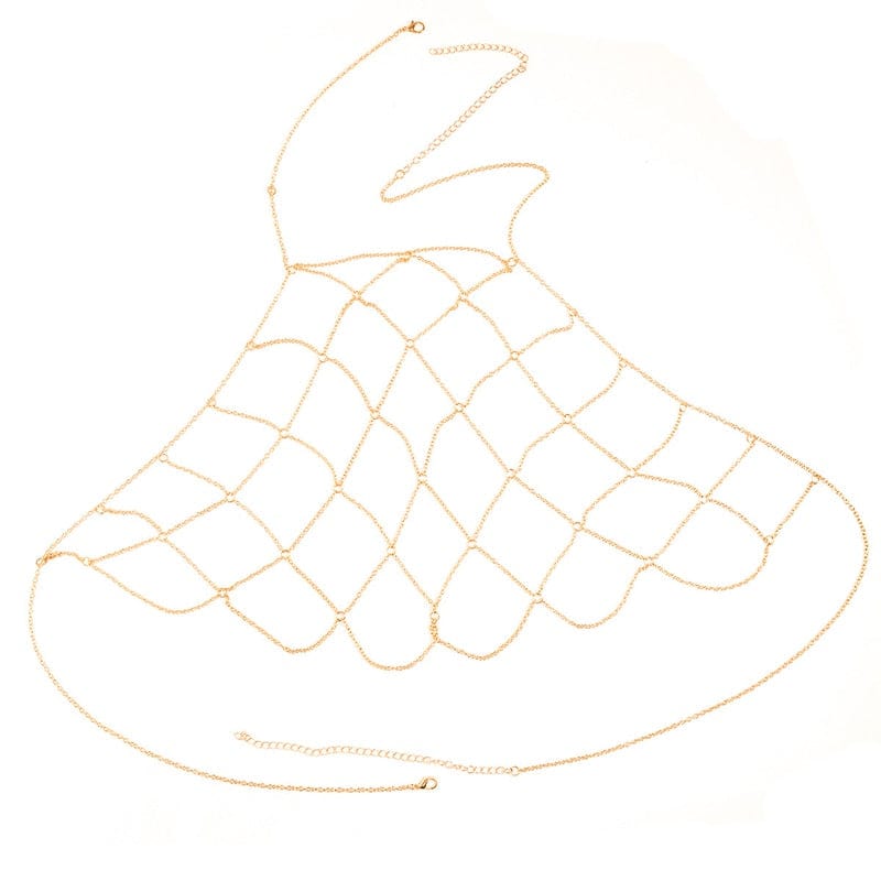 Chaine de Corps Bralette en Mailles - Lison