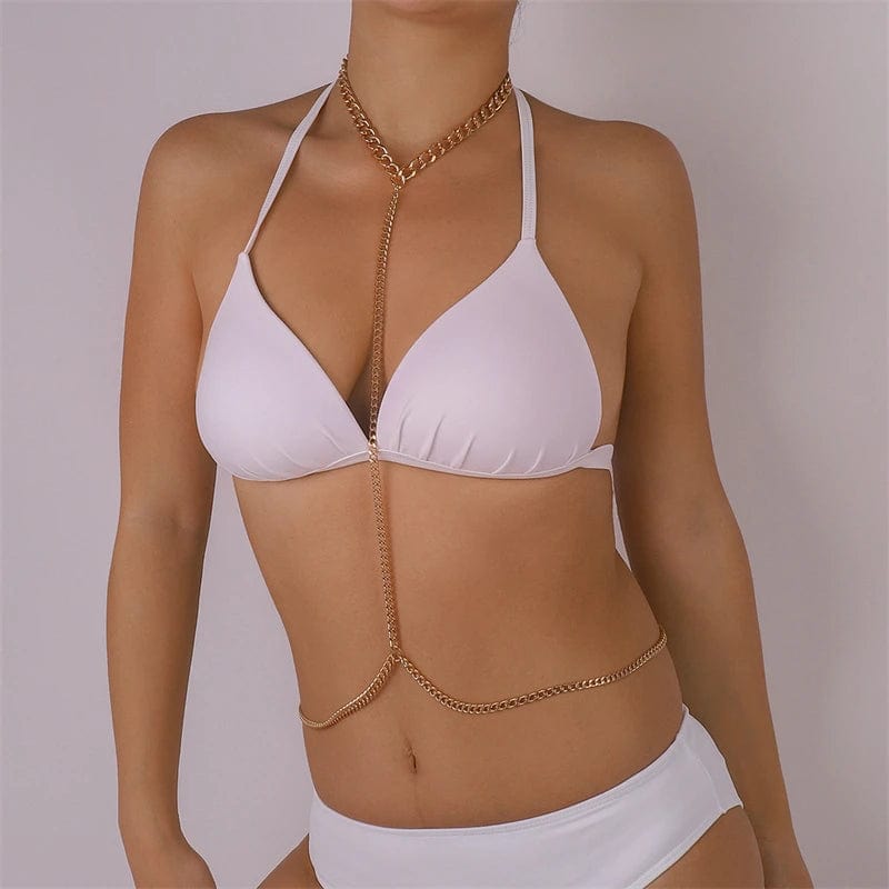 Chaine de corps cou taille