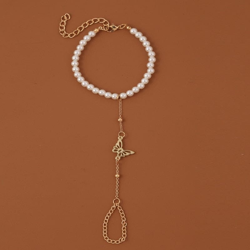 Chaine de main papillon