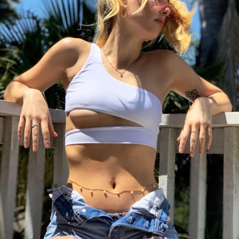 Chaine de taille avec petites perles