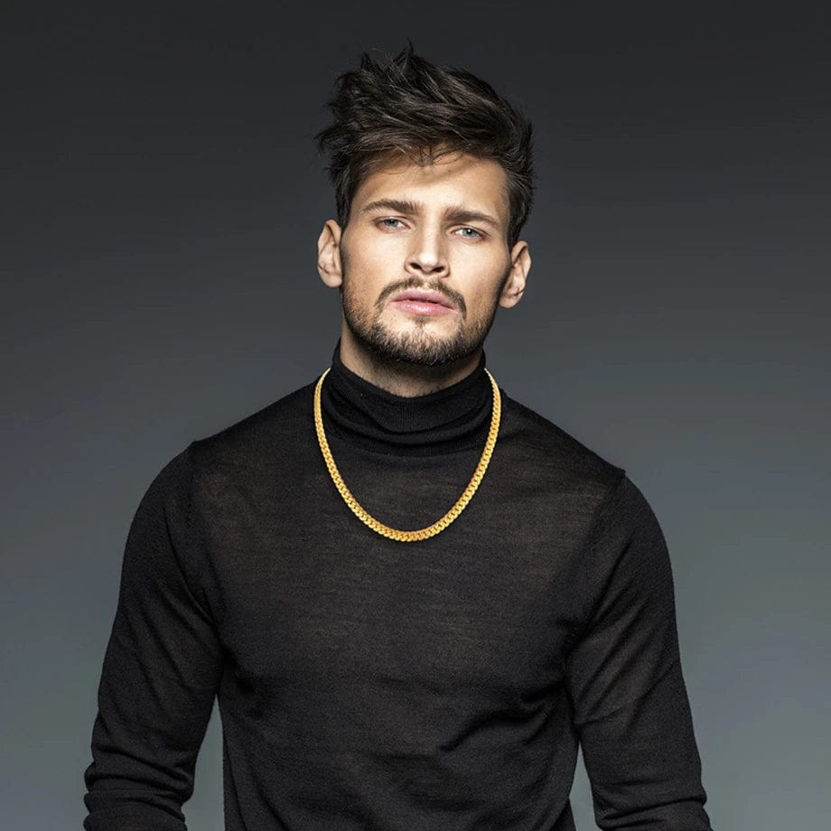 Chaine en or homme maille forcat