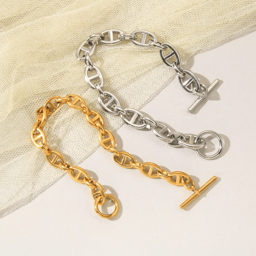 Chaine grain de café fermoir T