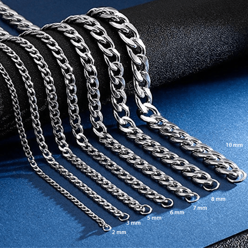 Collier chaine en argent pour homme