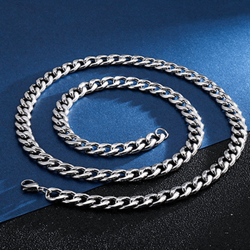 Collier chaine en argent pour homme