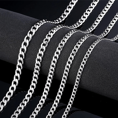 Collier chaine en argent pour homme