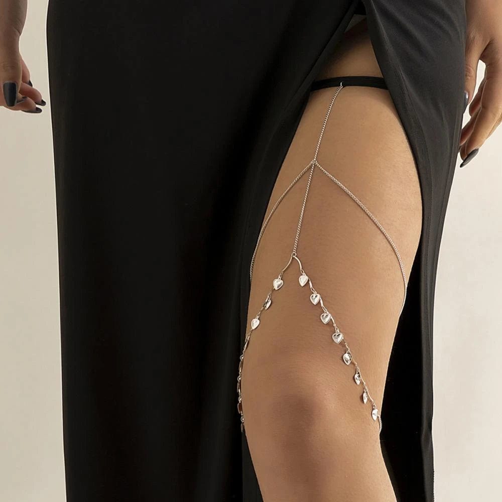 Collier de cuisse coeur