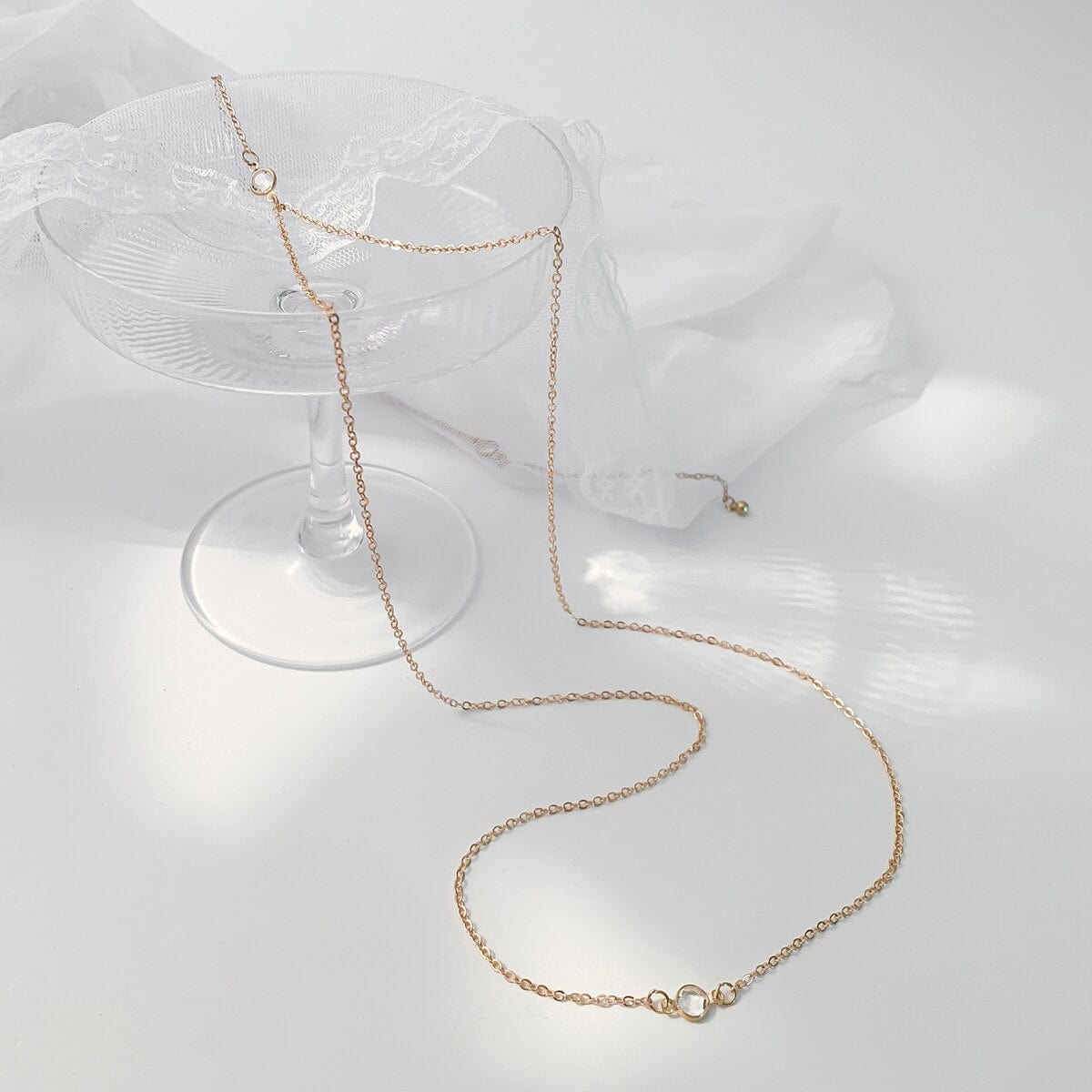 Collier de Dos Mariage Vintage