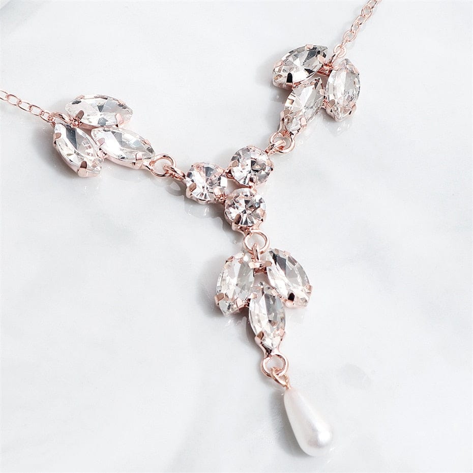 Collier de Dos Or Rose