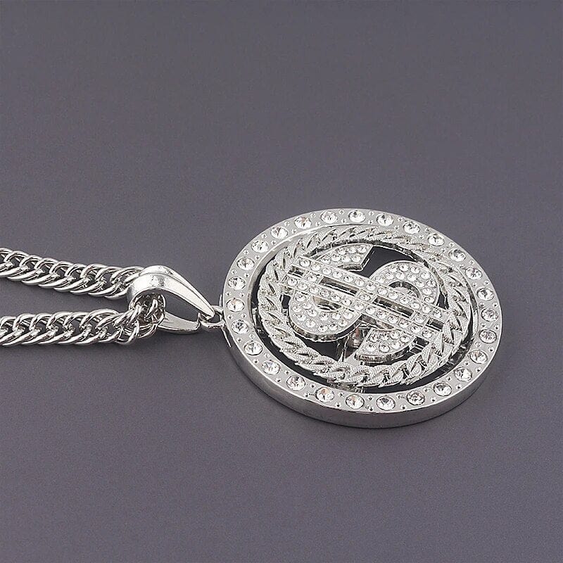 Collier dollar bling bling